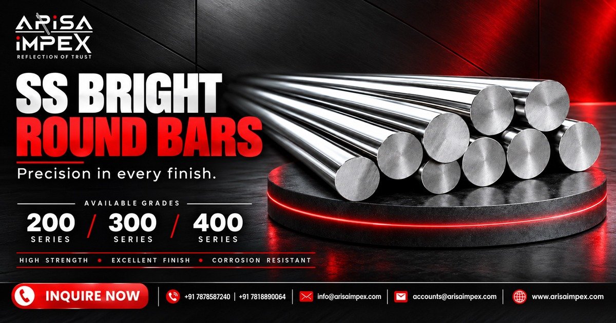 SS Bright Round Bars Supplier In Uttarakhand